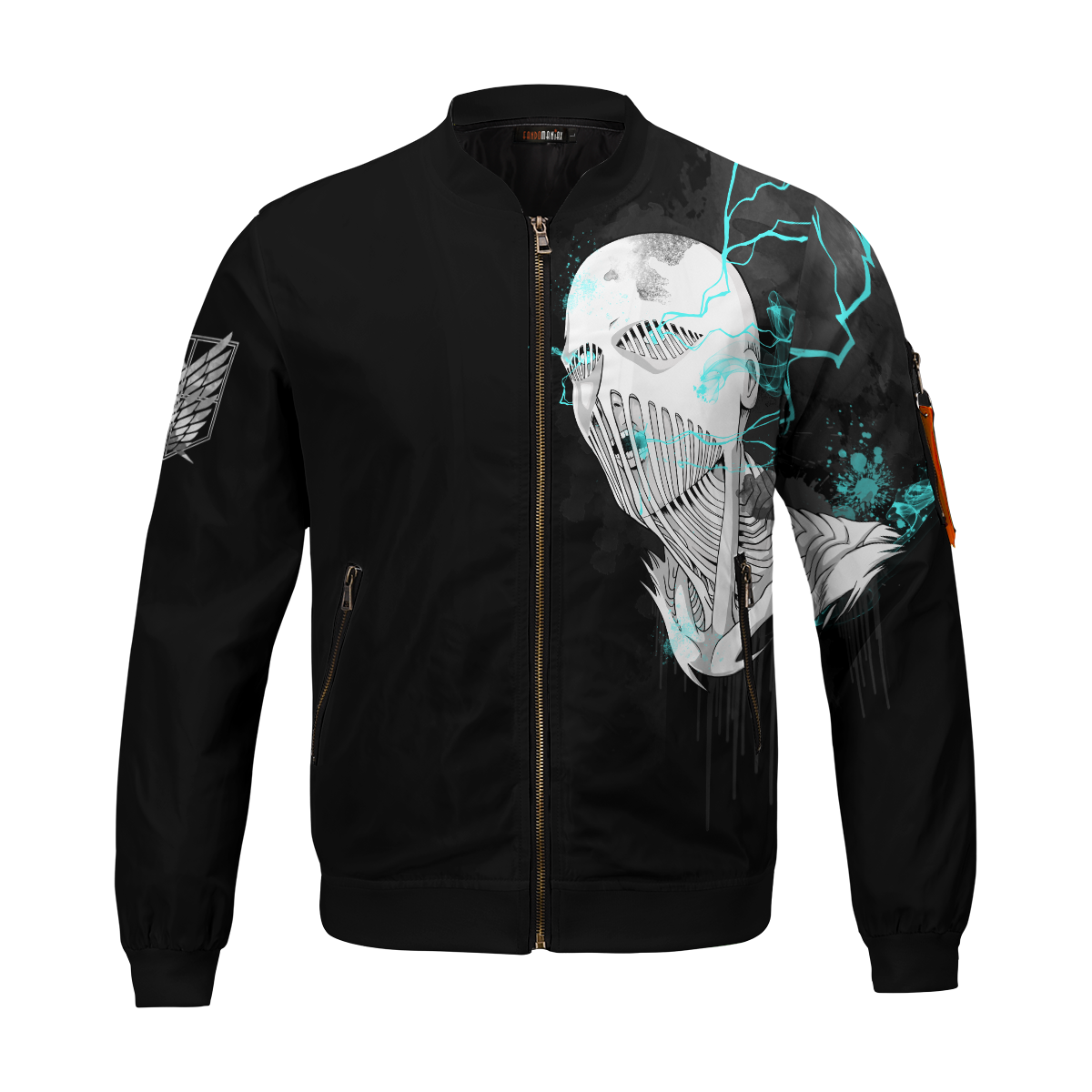 BomberJacketILaraSummoningTitan-01-front BomberJacketILaraSummoningTitan 01 front - Gear Anime