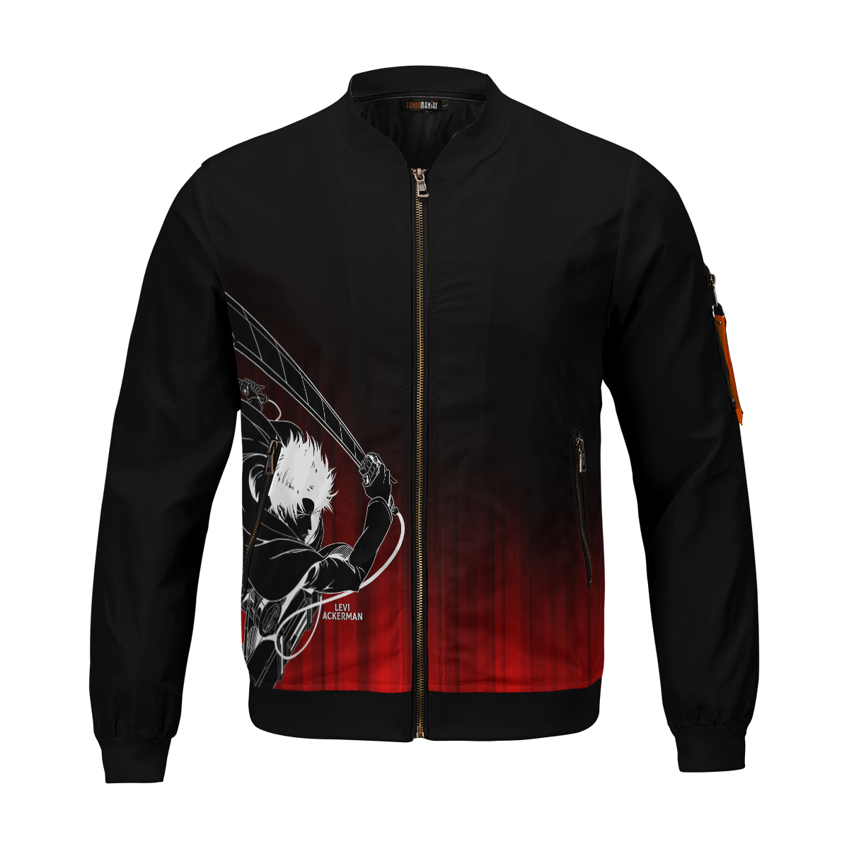 BomberJacketILeviSemblance-01-front BomberJacketILeviSemblance 01 front - Gear Anime