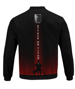 Attack On Titan Jackets - Levi Semblance Bomber Jacket FH0709 7 - Gear Anime BomberJacketILeviSemblance 06 back - Gear Anime