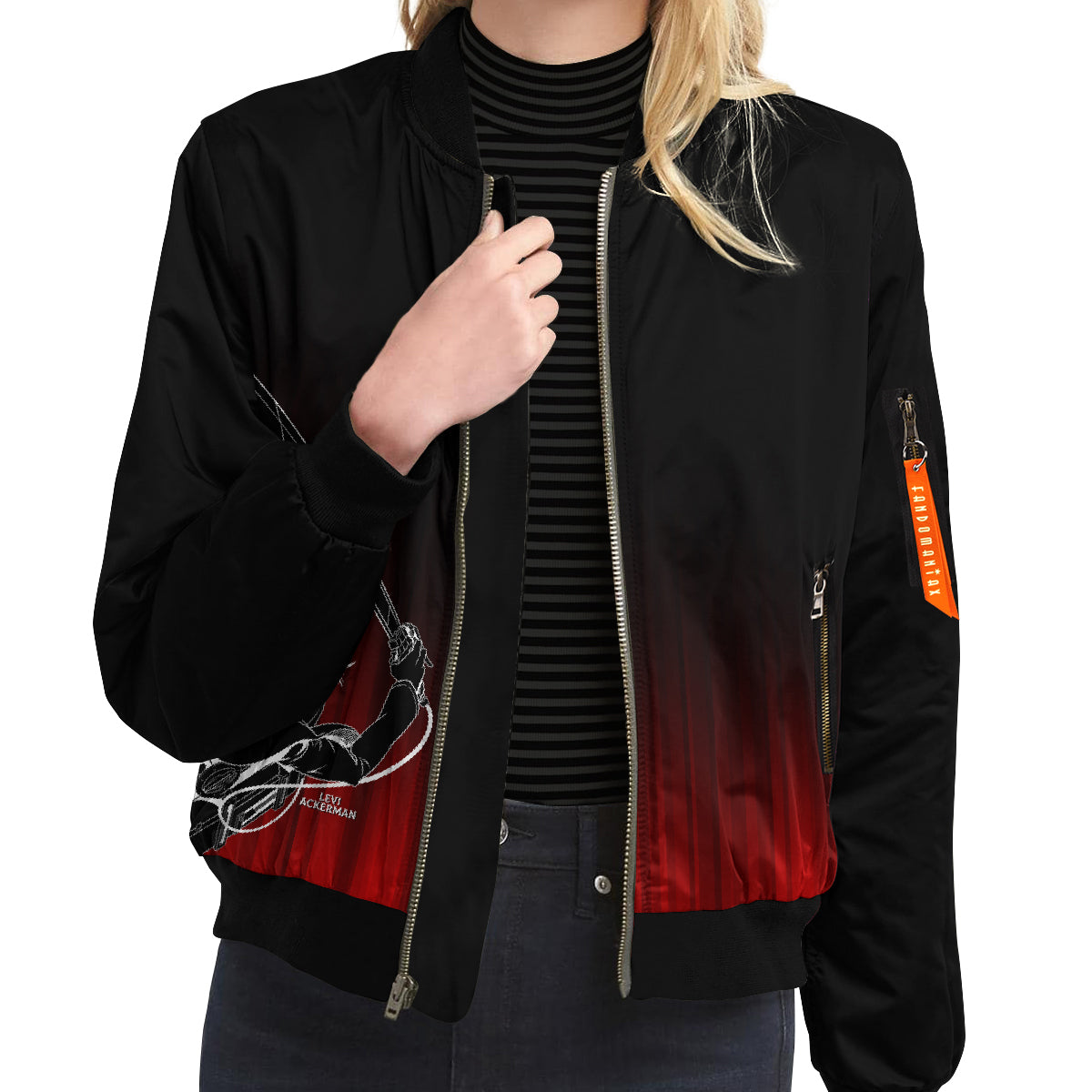 BomberJacketILeviSemblance-09-girlmodelfront BomberJacketILeviSemblance 09 girlmodelfront - Gear Anime