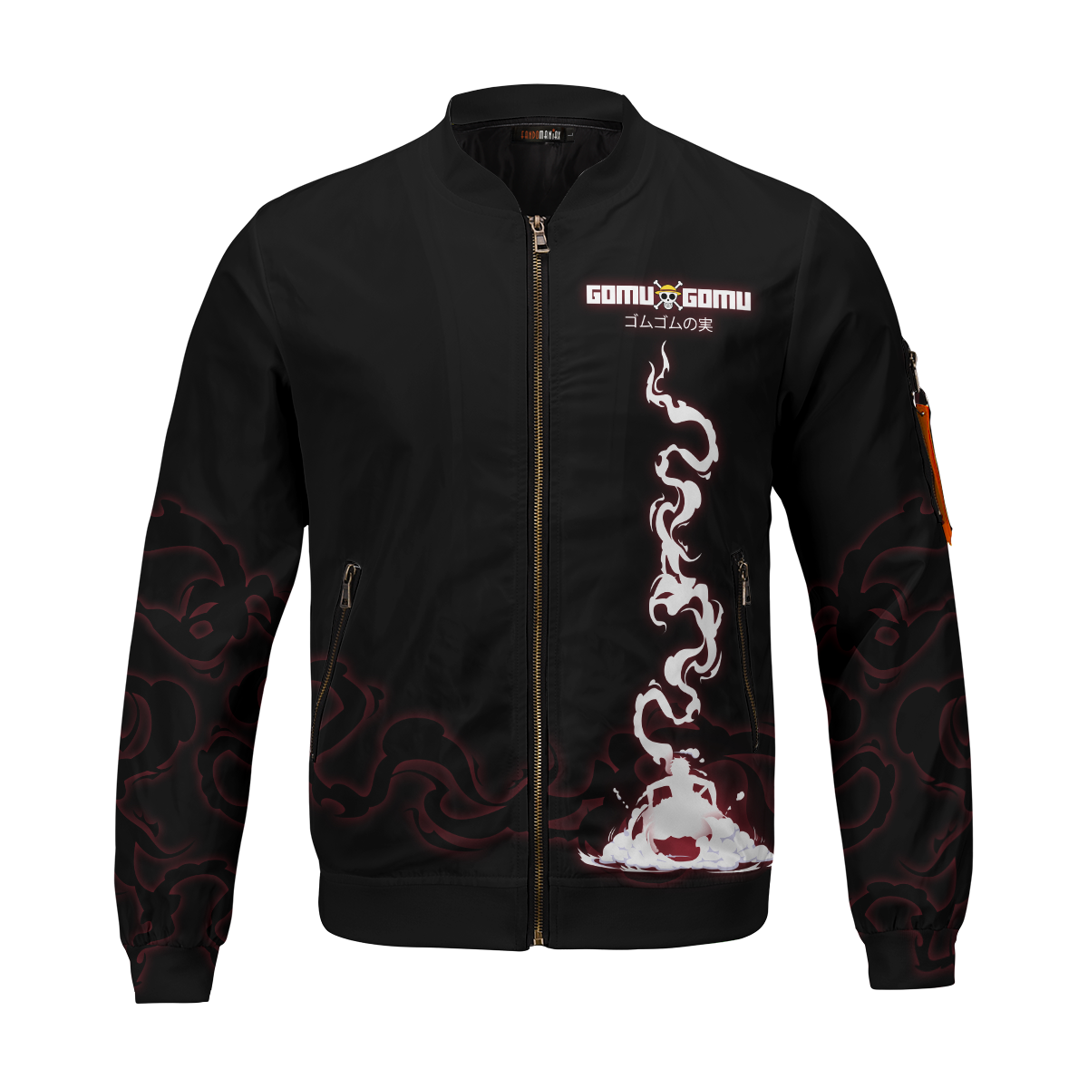 BomberJacketILuffySpirit-01-front BomberJacketILuffySpirit 01 front - Gear Anime