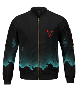Jujutsu Kaisen Jackets - Megumi Bomber Jacket FH0709 2 - Gear Anime BomberJacketIMegumi 01 front - Gear Anime