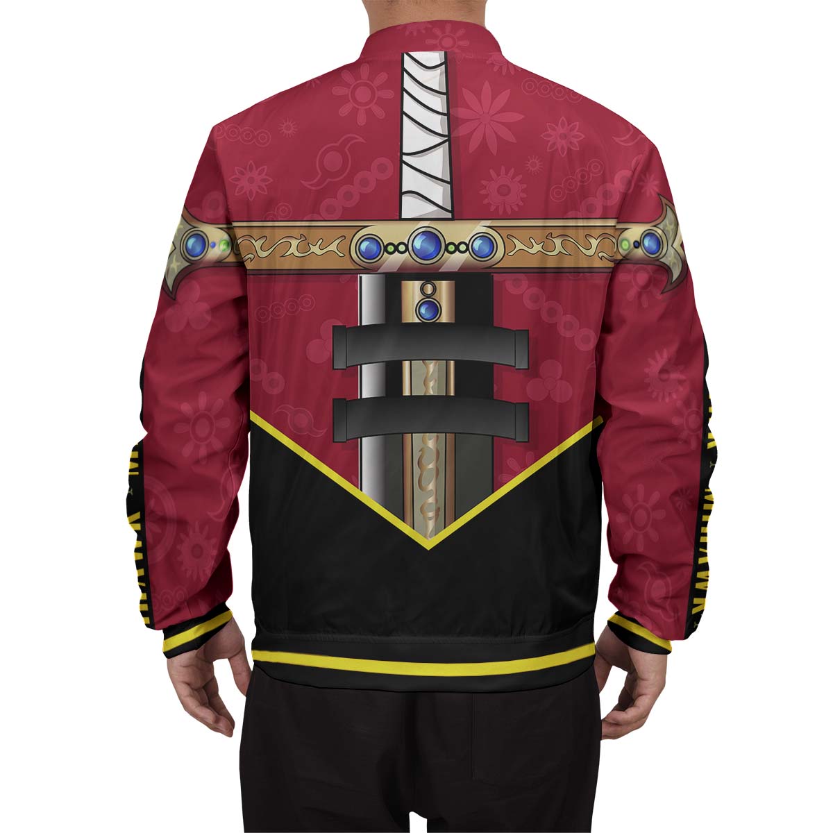 BomberJacketIMihawkStylish-08-boymodelback BomberJacketIMihawkStylish 08 boymodelback - Gear Anime