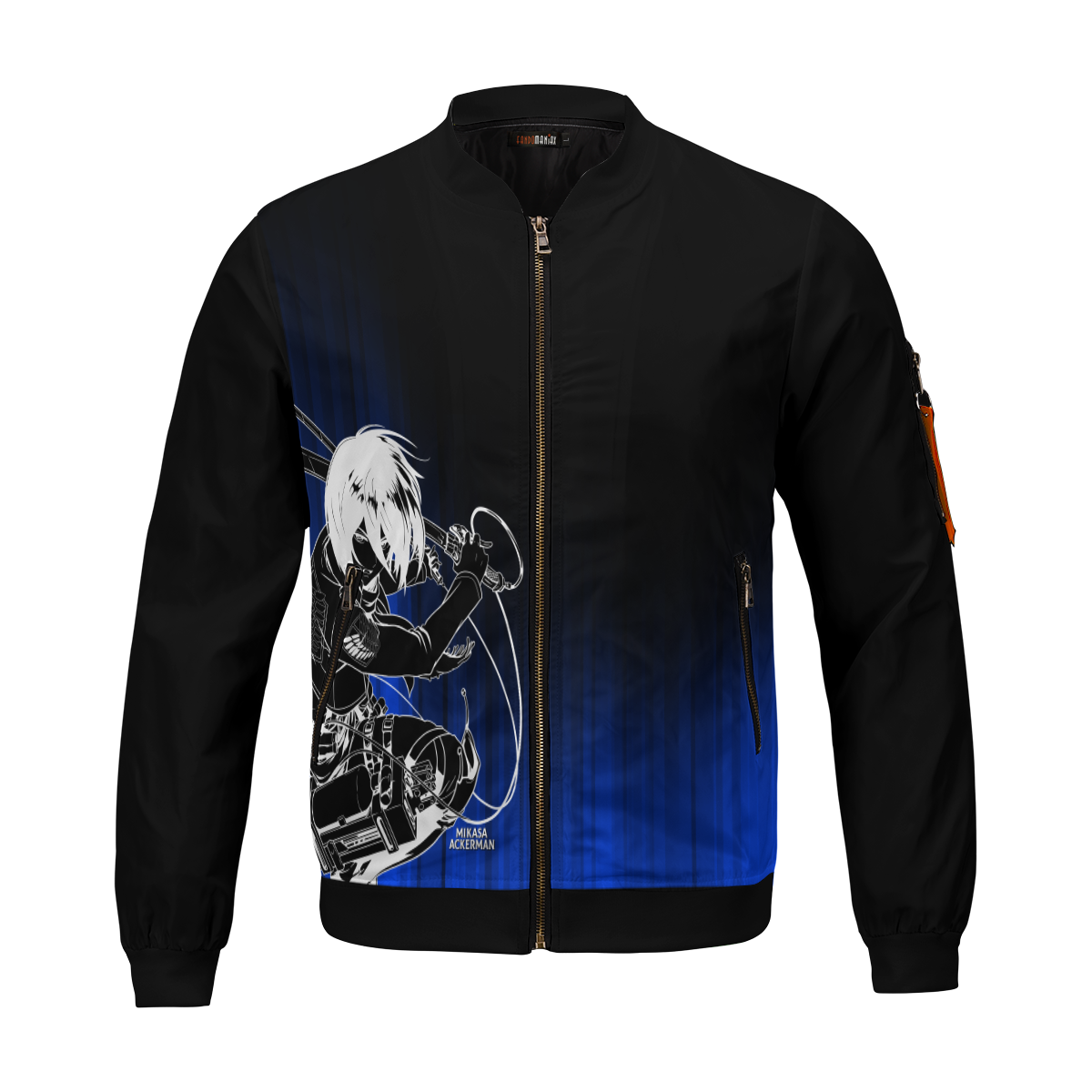 BomberJacketIMikasaSemblance-01-front BomberJacketIMikasaSemblance 01 front - Gear Anime