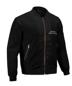 Haikyuu Jackets - Nekoma Rally Bomber Jacket FH0709 3 - Gear Anime BomberJacketINekomaRally 03 hpright - Gear Anime