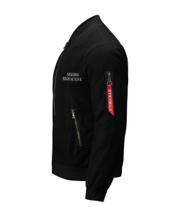 Haikyuu Jackets - Nekoma Rally Bomber Jacket FH0709 5 - Gear Anime BomberJacketINekomaRally 04 leftsideview - Gear Anime