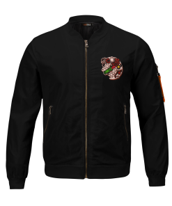 Demon Slayer Jackets - Nezuko StWear Bomber Jacket FH0709 2 - Gear Anime BomberJacketINezukoStWear 01 front - Gear Anime