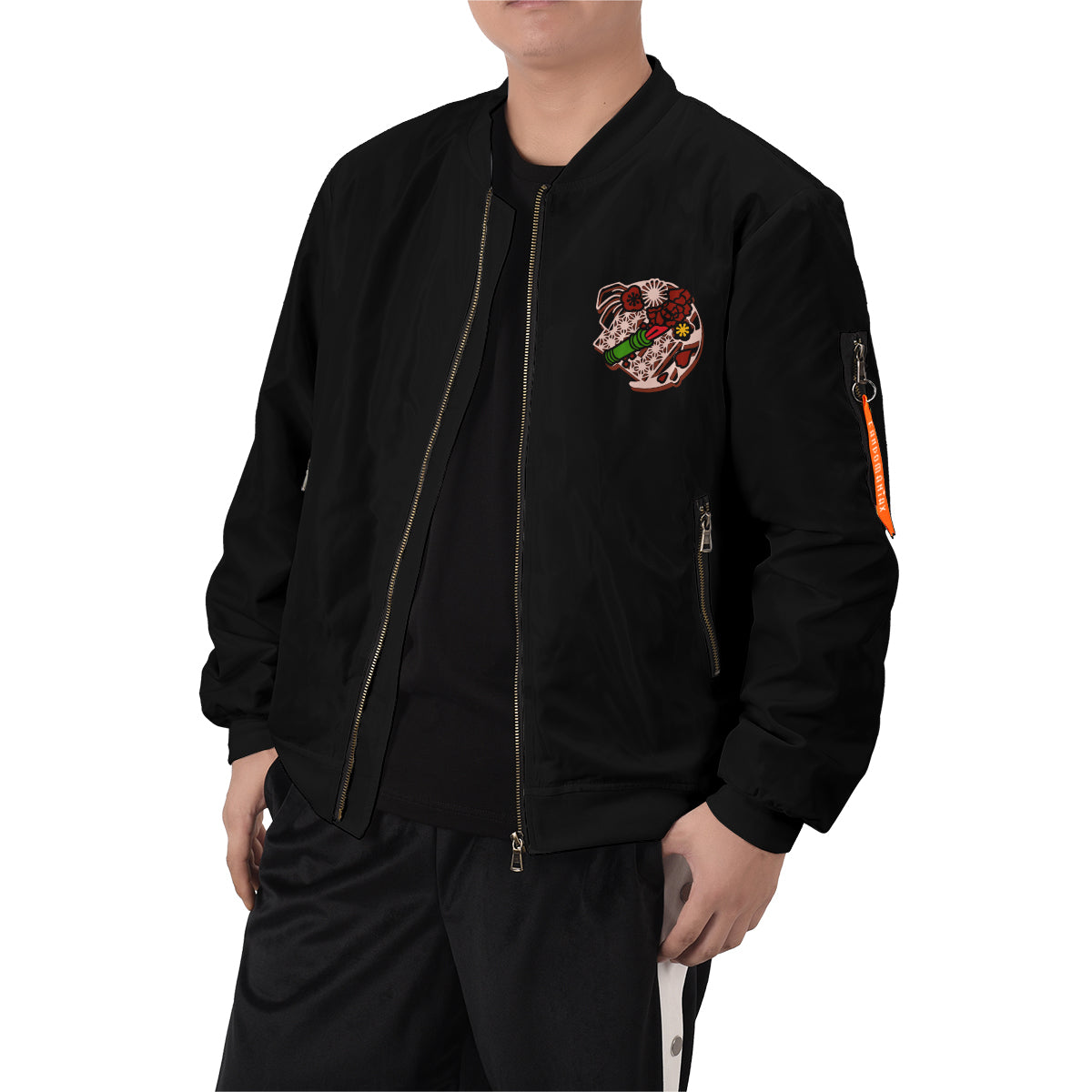 BomberJacketINezukoStWear-07-boymodelfront BomberJacketINezukoStWear 07 boymodelfront - Gear Anime