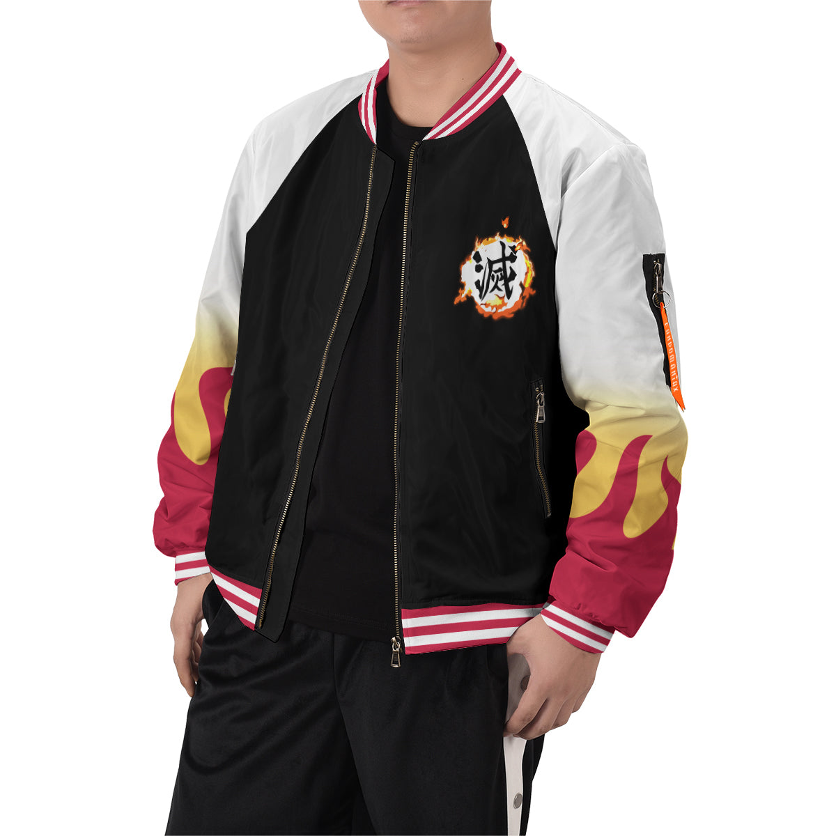 BomberJacketIRengokuJersey-07-boymodelfront BomberJacketIRengokuJersey 07 boymodelfront - Gear Anime