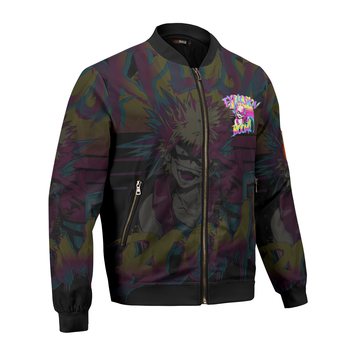 BomberJacketIRetroBakugo-03-hpright BomberJacketIRetroBakugo 03 hpright - Gear Anime