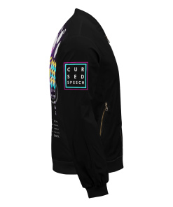 Jujutsu Kaisen Jackets - Retro Toge Bomber Jacket FH0709 6 - Gear Anime BomberJacketIRetroToge 05 rightsideview - Gear Anime