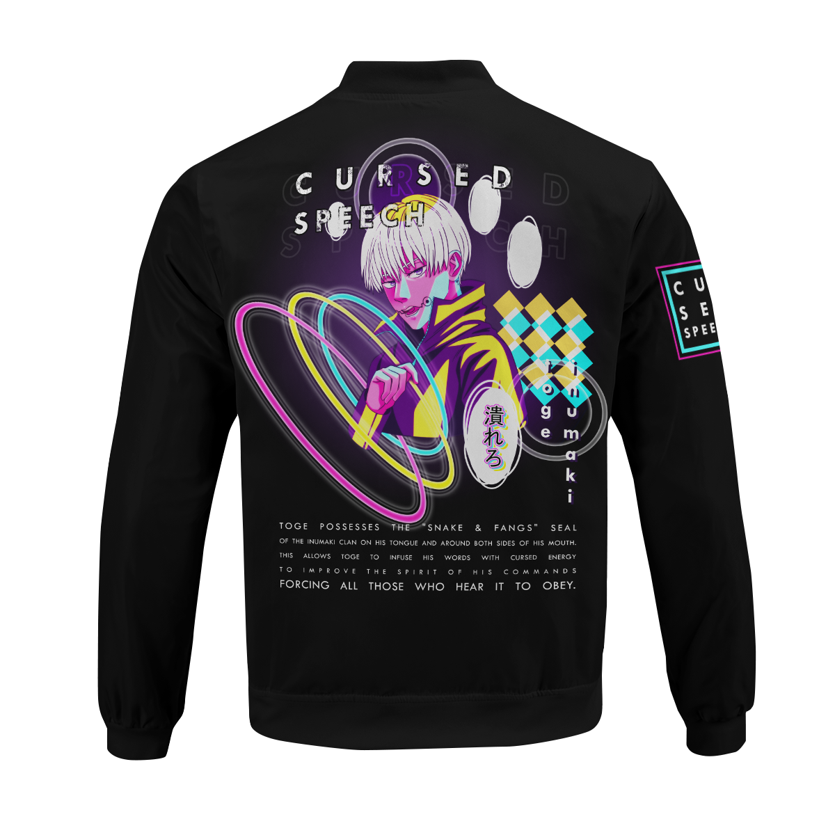 BomberJacketIRetroToge-06-back BomberJacketIRetroToge 06 back - Gear Anime