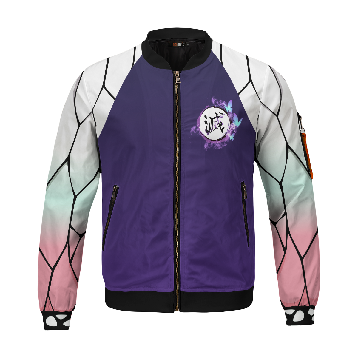 BomberJacketIShinobuJersey-01-front BomberJacketIShinobuJersey 01 front - Gear Anime