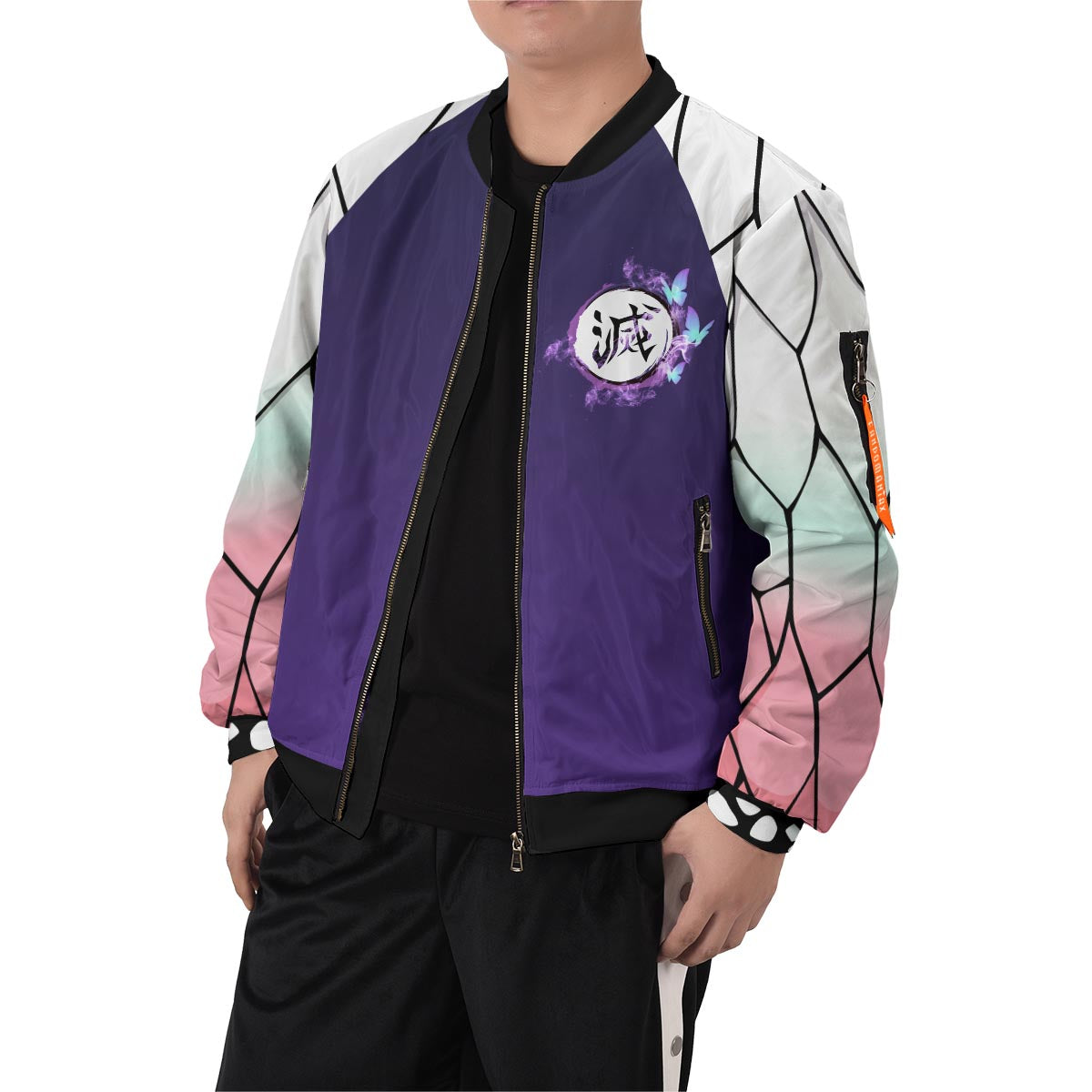 BomberJacketIShinobuJersey-07-boymodelfront BomberJacketIShinobuJersey 07 boymodelfront - Gear Anime