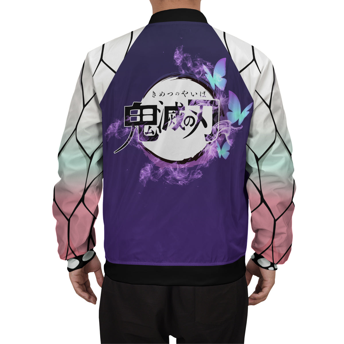 BomberJacketIShinobuJersey-08-boymodelback BomberJacketIShinobuJersey 08 boymodelback - Gear Anime