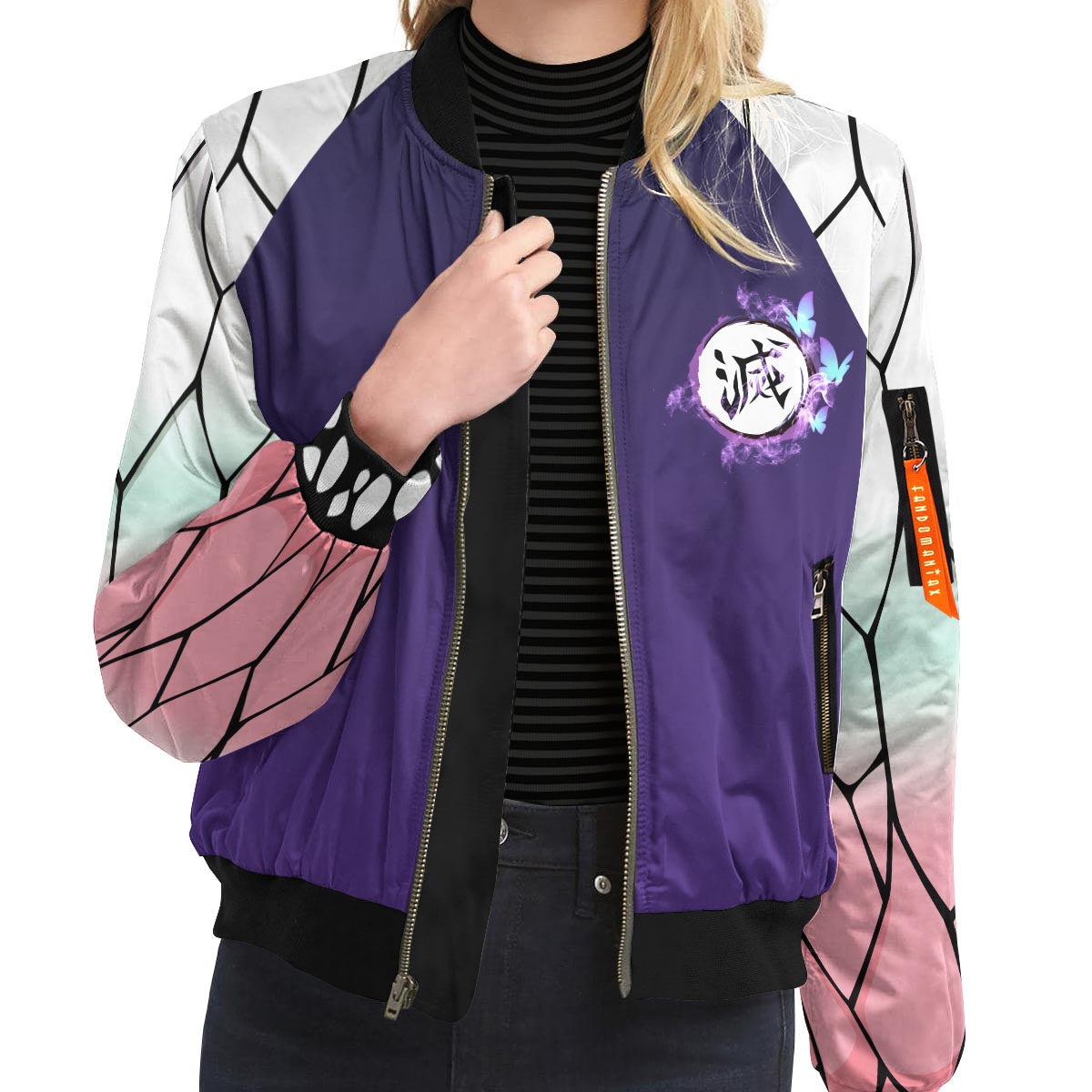 BomberJacketIShinobuJersey-09-girlmodelfront BomberJacketIShinobuJersey 09 girlmodelfront - Gear Anime
