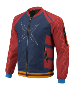 One Piece Jackets - Straw Hat Jersey Bomber Jacket FH0709 3 - Gear Anime BomberJacketIStrawHatJersey 02 hpleft - Gear Anime