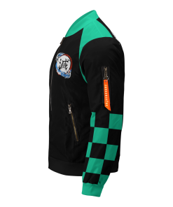 BomberJacketITanjiroJersey 04 leftsideview - Gear Anime