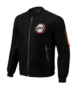 Demon Slayer Jackets - Tanjiro StWear Bomber Jacket FH0709 3 - Gear Anime BomberJacketITanjiroStWear 02 hpleft - Gear Anime