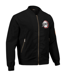 Demon Slayer Jackets - Tanjiro StWear Bomber Jacket FH0709 4 - Gear Anime BomberJacketITanjiroStWear 03 hpright - Gear Anime