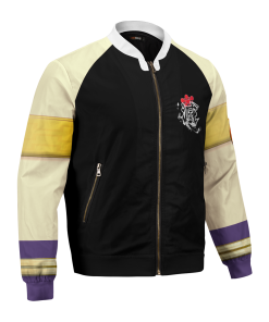 Demon Slayer Jackets - Tengen Jersey Bomber Jacket FH0709 4 - Gear Anime BomberJacketITengenJersey 03 hpright - Gear Anime