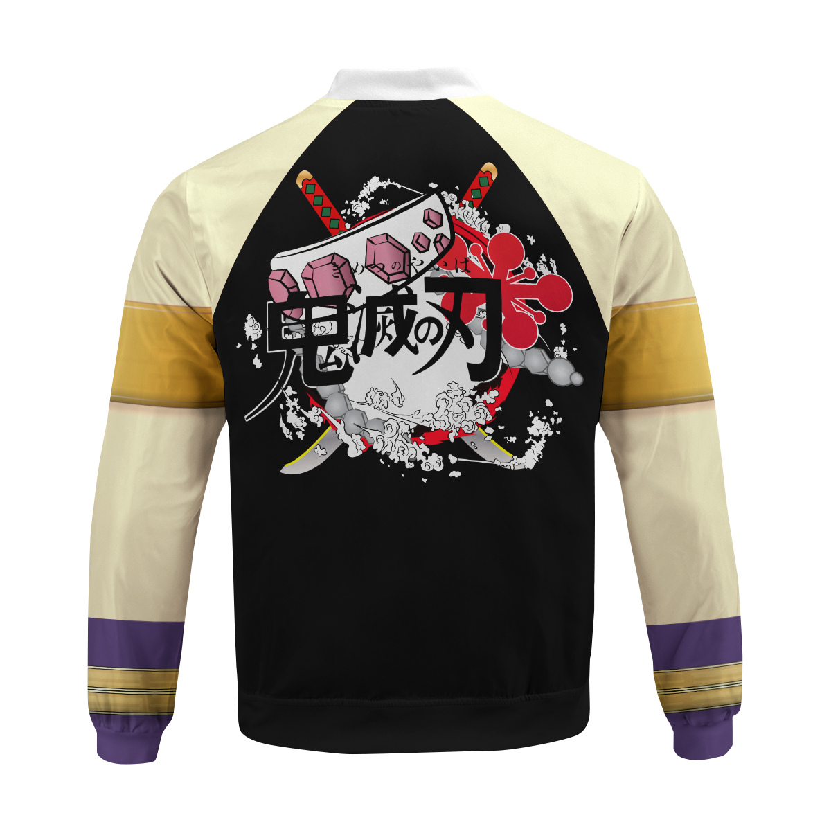 BomberJacketITengenJersey-06-back BomberJacketITengenJersey 06 back - Gear Anime