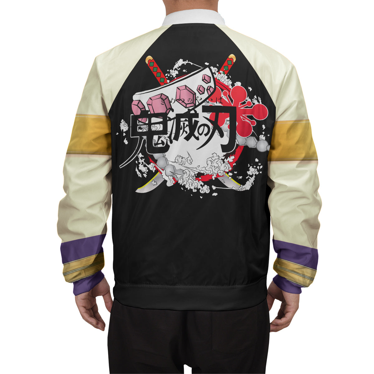 BomberJacketITengenJersey-08-boymodelback BomberJacketITengenJersey 08 boymodelback - Gear Anime