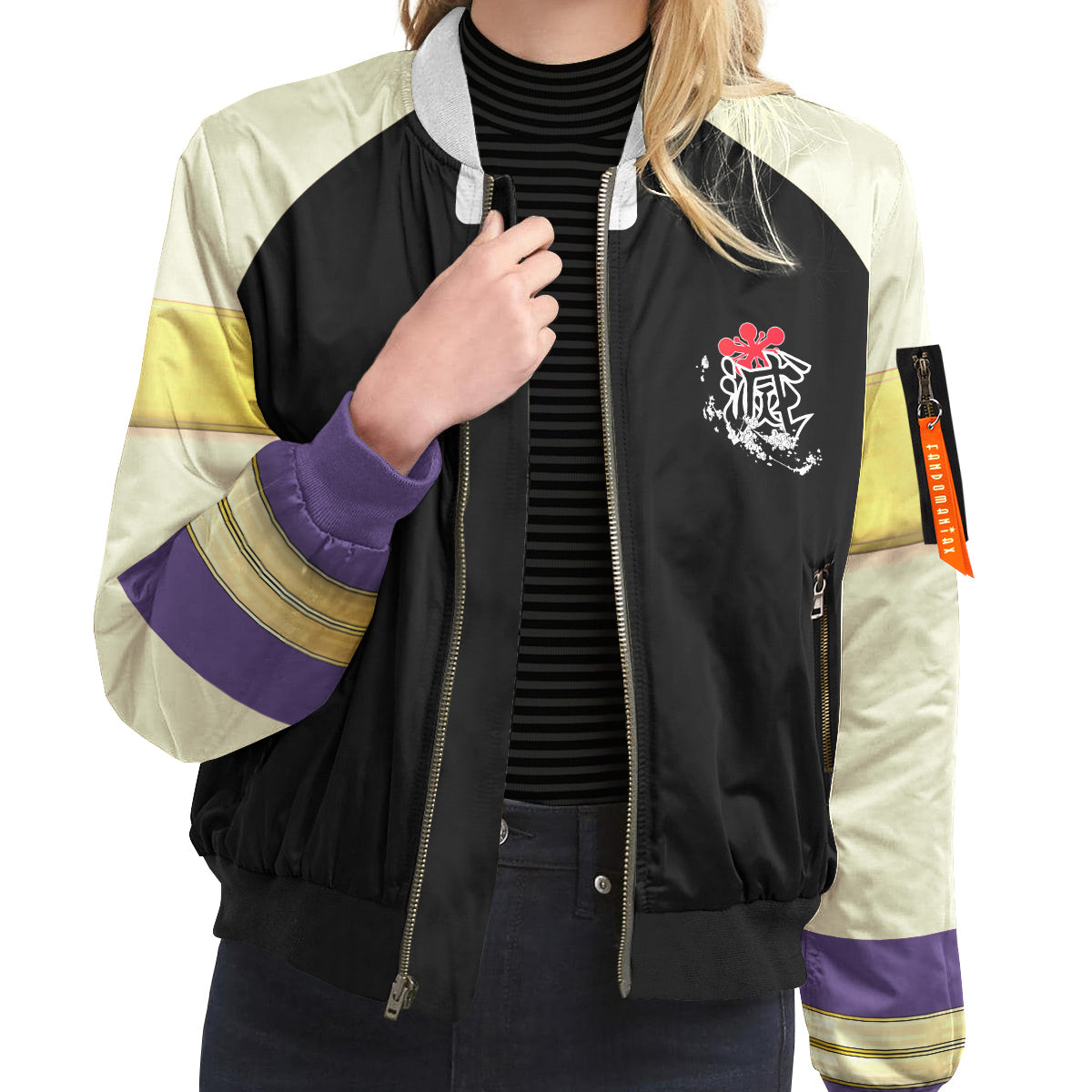 BomberJacketITengenJersey-09-girlmodelfront BomberJacketITengenJersey 09 girlmodelfront - Gear Anime