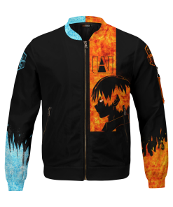 MHA Jackets - Todoroki Shoto Bomber Jacket FH0709 2 - Gear Anime BomberJacketITodorokiShoto 01 front - Gear Anime