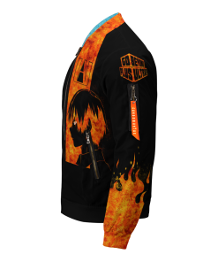 MHA Jackets - Todoroki Shoto Bomber Jacket FH0709 5 - Gear Anime BomberJacketITodorokiShoto 04 leftsideview - Gear Anime