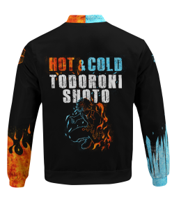 MHA Jackets - Todoroki Shoto Bomber Jacket FH0709 7 - Gear Anime BomberJacketITodorokiShoto 06 back - Gear Anime