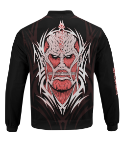 Attack On Titan Jackets - Tribal Colossal Titan Bomber Jacket FH0709 7 - Gear Anime BomberJacketITribalColossalTitan 06 back - Gear Anime