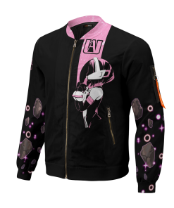 MHA Jackets - Uraraka Ochaco Bomber Jacket FH0709 3 - Gear Anime BomberJacketIUrarakaOchaco 02 hpleft - Gear Anime