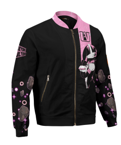 MHA Jackets - Uraraka Ochaco Bomber Jacket FH0709 4 - Gear Anime BomberJacketIUrarakaOchaco 03 hpright - Gear Anime