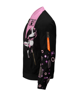 MHA Jackets - Uraraka Ochaco Bomber Jacket FH0709 5 - Gear Anime BomberJacketIUrarakaOchaco 04 leftsideview - Gear Anime