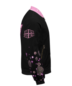 MHA Jackets - Uraraka Ochaco Bomber Jacket FH0709 6 - Gear Anime BomberJacketIUrarakaOchaco 05 rightsideview - Gear Anime