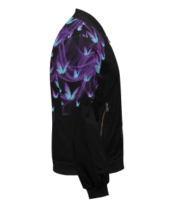 Demon Slayer Jackets - Yin Yang Giyu Shinobu Bomber Jacket FH0709 6 - Gear Anime BomberJacketIYinYangGiyuShinobu 05 rightsideview - Gear Anime