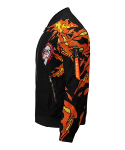 Demon Slayer Jackets - Yin Yang Tanjiro Nezuko Bomber Jacket FH0709 5 - Gear Anime BomberJacketIYinYangTanjiroNezuko 04 leftsideview - Gear Anime