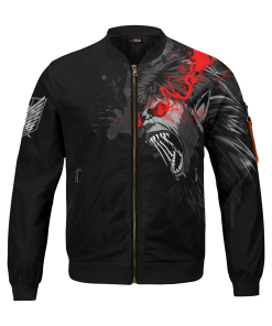 Attack On Titan Jackets - Zeke Summoning Titan Bomber Jacket FH0709 2 - Gear Anime BomberJacketIZekeSummoningTitan 01 front - Gear Anime