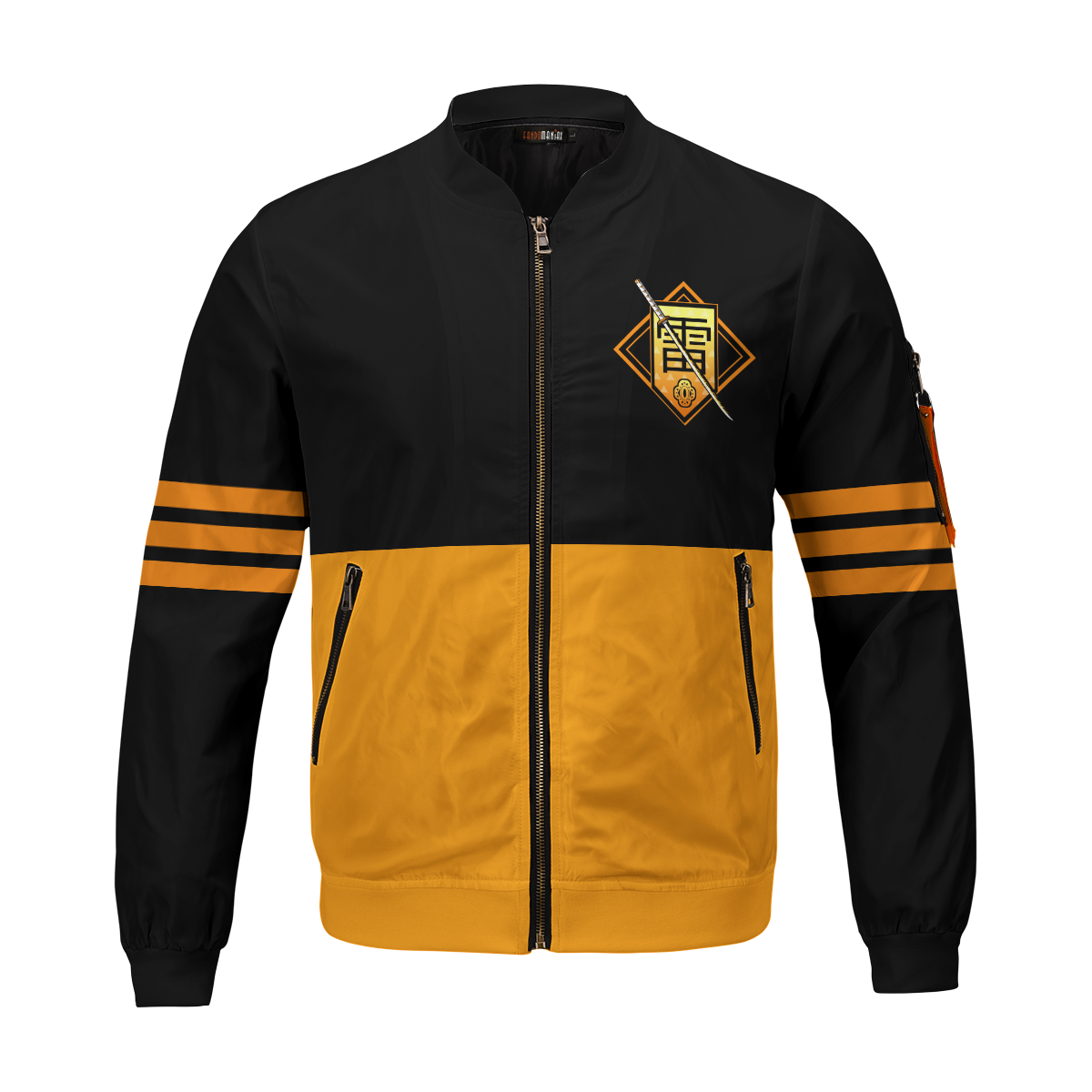 BomberJacketIZenitsuStwear-01-front BomberJacketIZenitsuStwear 01 front - Gear Anime