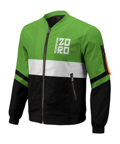 One Piece Jackets - Zoro Samurai StWear Bomber Jacket FH0709 3 - Gear Anime BomberJacketIZoroSamuraiStWear 02 hpleft - Gear Anime