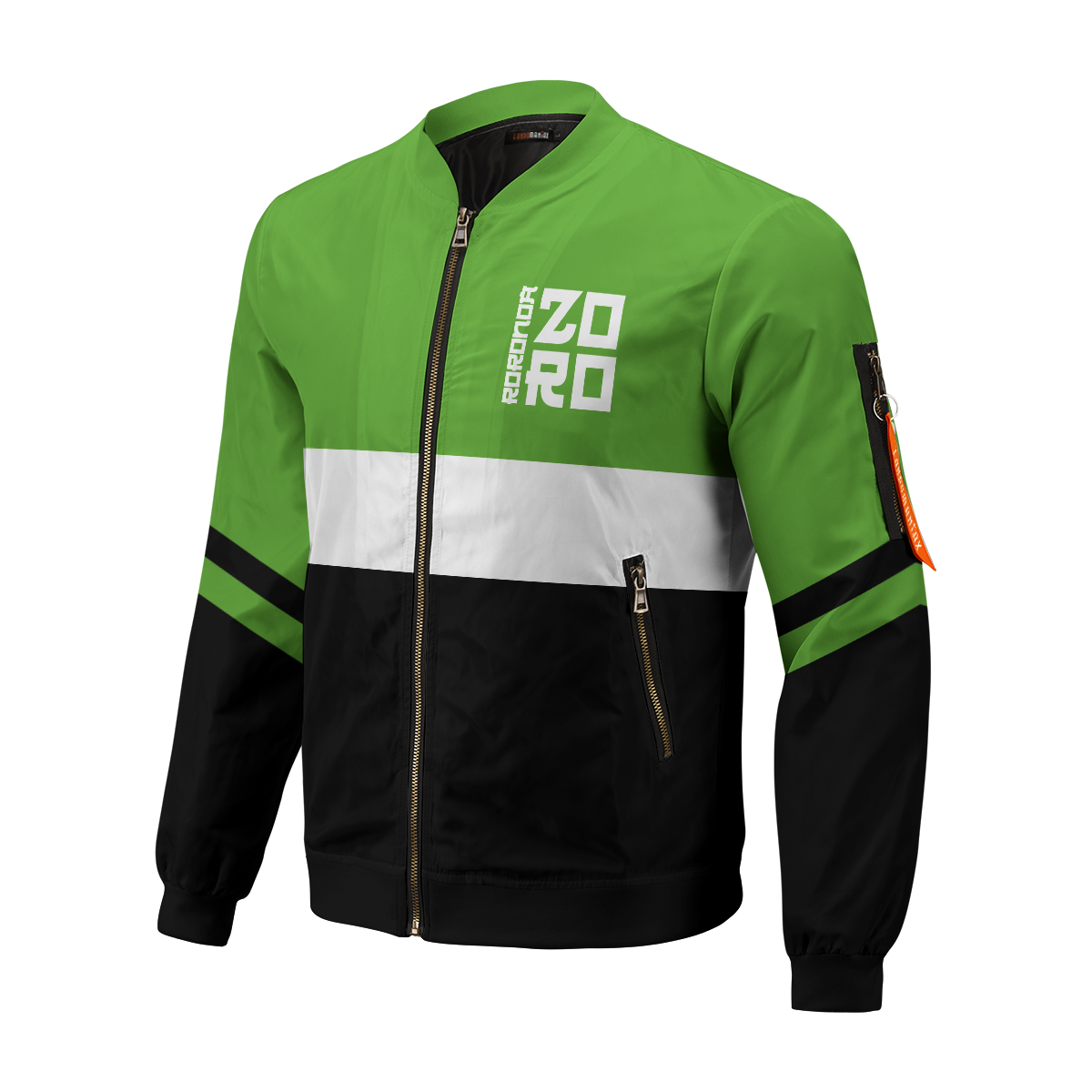 BomberJacketIZoroSamuraiStWear-02-hpleft BomberJacketIZoroSamuraiStWear 02 hpleft - Gear Anime