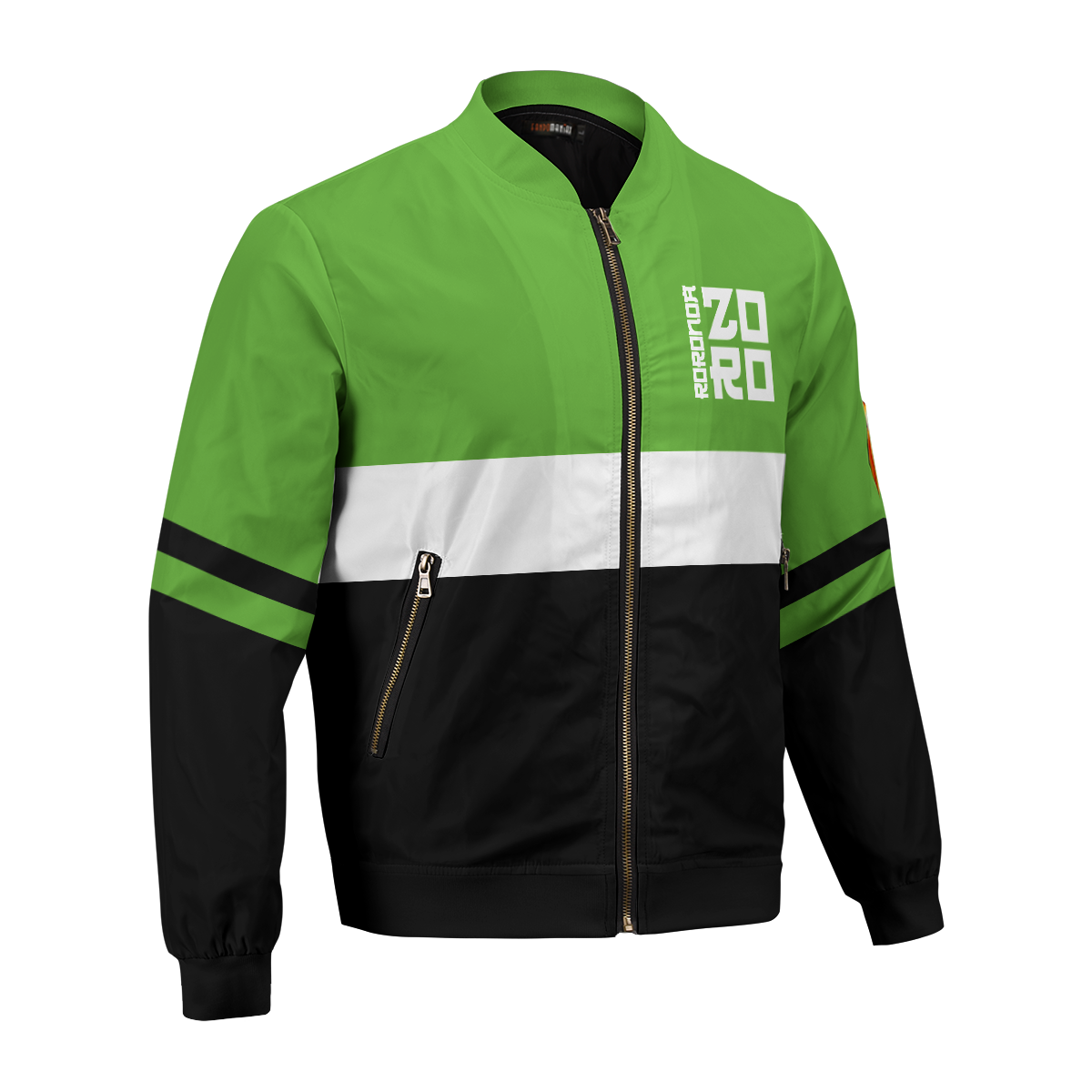 BomberJacketIZoroSamuraiStWear-03-hpright BomberJacketIZoroSamuraiStWear 03 hpright - Gear Anime