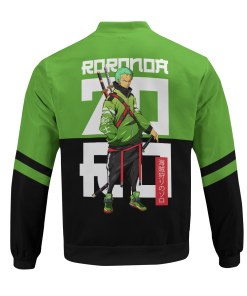 One Piece Jackets - Zoro Samurai StWear Bomber Jacket FH0709 7 - Gear Anime BomberJacketIZoroSamuraiStWear 06 back - Gear Anime