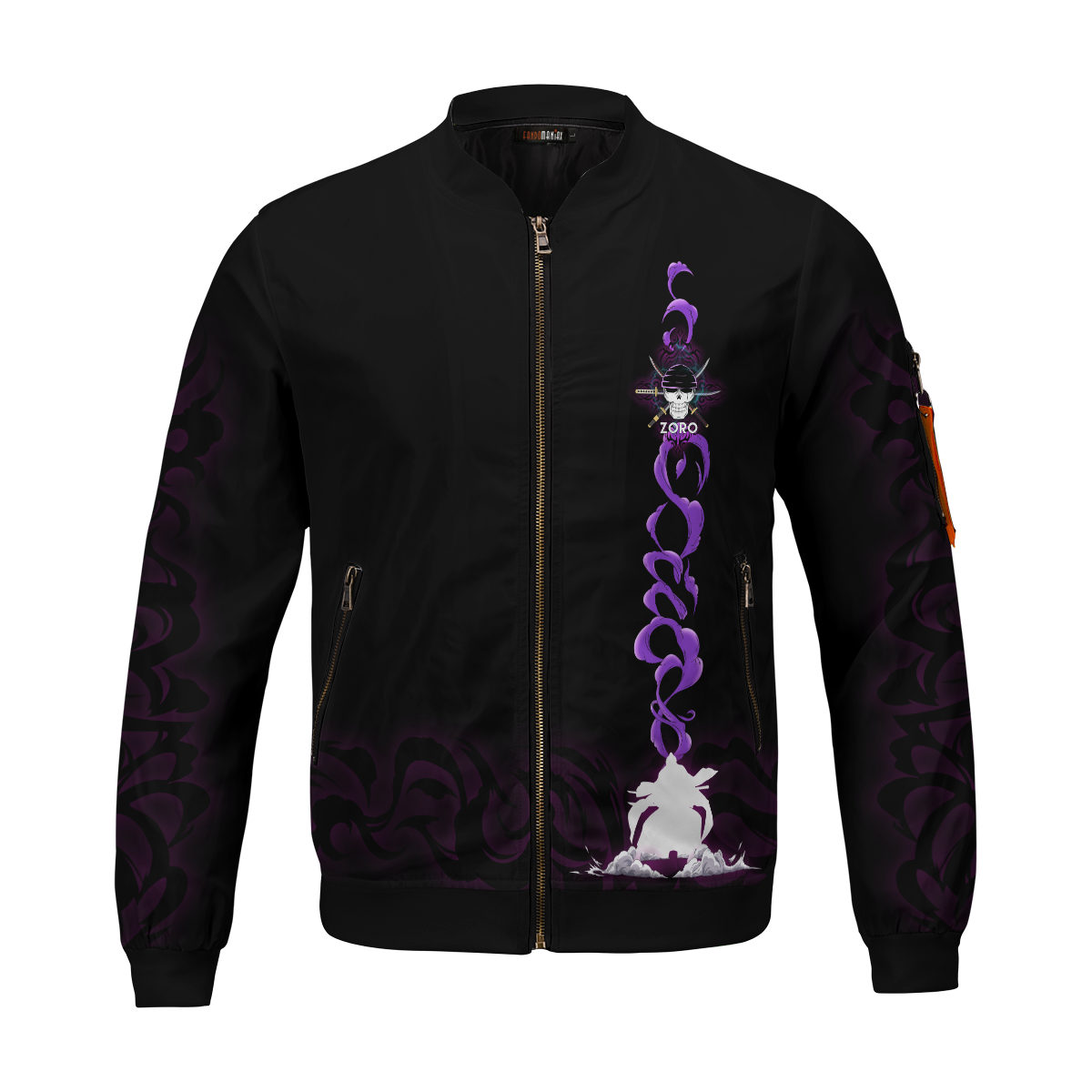 BomberJacketIZoroSpirit-01-front BomberJacketIZoroSpirit 01 front - Gear Anime