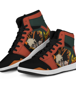 MHA Shoes - Bakugo Explosion JD Sneakers FH0709 3 - Gear Anime JDSneakerslBakugoExplosion 03 - Gear Anime