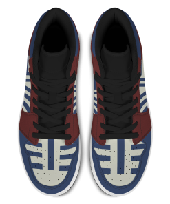 Demon Slayer Shoes - Demon Akaza JD Sneakers FH0709 5 - Gear Anime JDSneakerslDemonAkaza 05 - Gear Anime