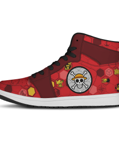 One Piece Shoes - Mugiwara Pirates JD Sneakers FH0709 2 - Gear Anime JDSneakerslMugiwaraPirates 02 - Gear Anime