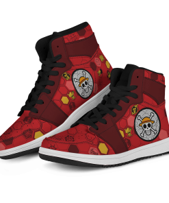 One Piece Shoes - Mugiwara Pirates JD Sneakers FH0709 3 - Gear Anime JDSneakerslMugiwaraPirates 03 - Gear Anime