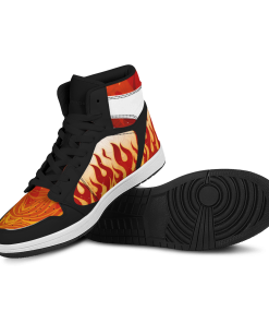 Demon Slayer Shoes - Rengoku Fire Skill JD Sneakers FH0709 4 - Gear Anime JDSneakerslRengokuFireSkill 04 - Gear Anime